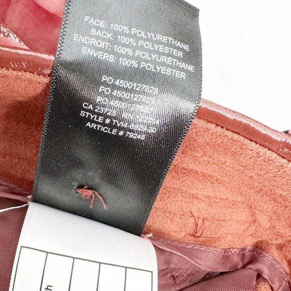 Aritzia Wilfred Faux Leather Funk Pant in Rustique - Picture 11 of 11